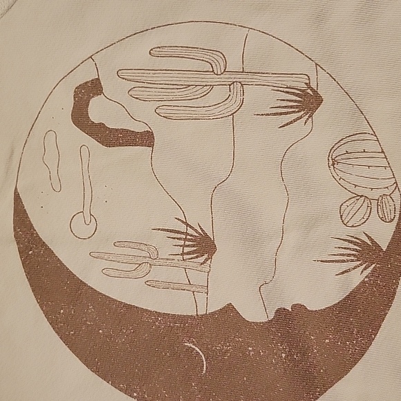 Mate The Label Crewneck Sweater Cream Moon Organic Cotton Small - Picture 2 of 4